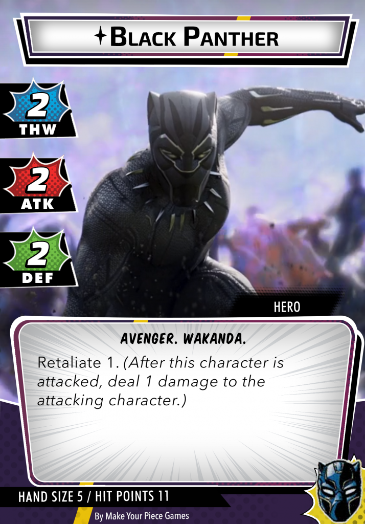 Black Panther Chadwick Boseman Hero