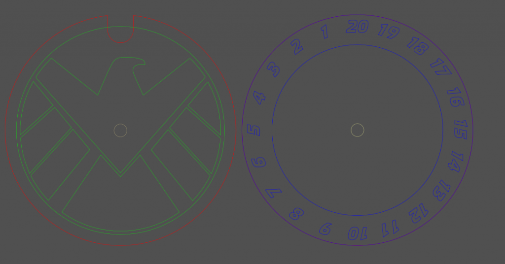 health dial design